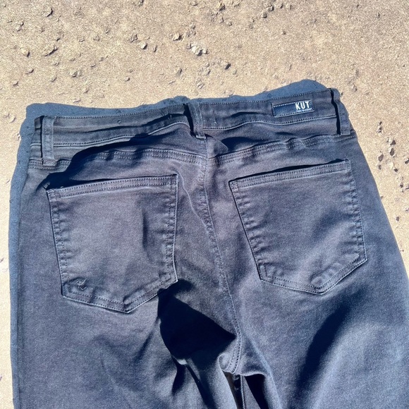 Kut from the Kloth black exposed button denim - Picture 5 of 5